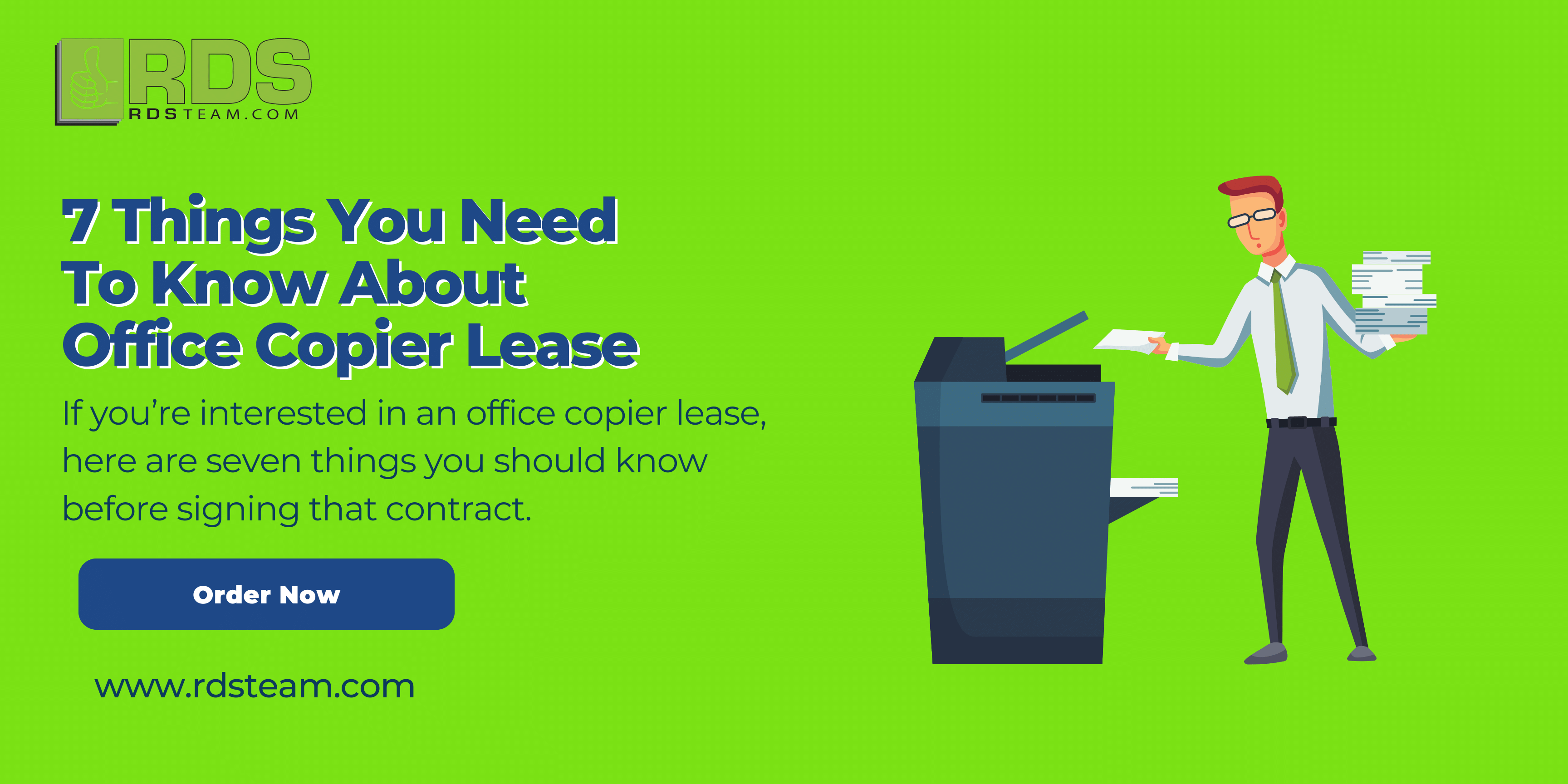 7 Things You Need To Know About Office Copier Lease￼