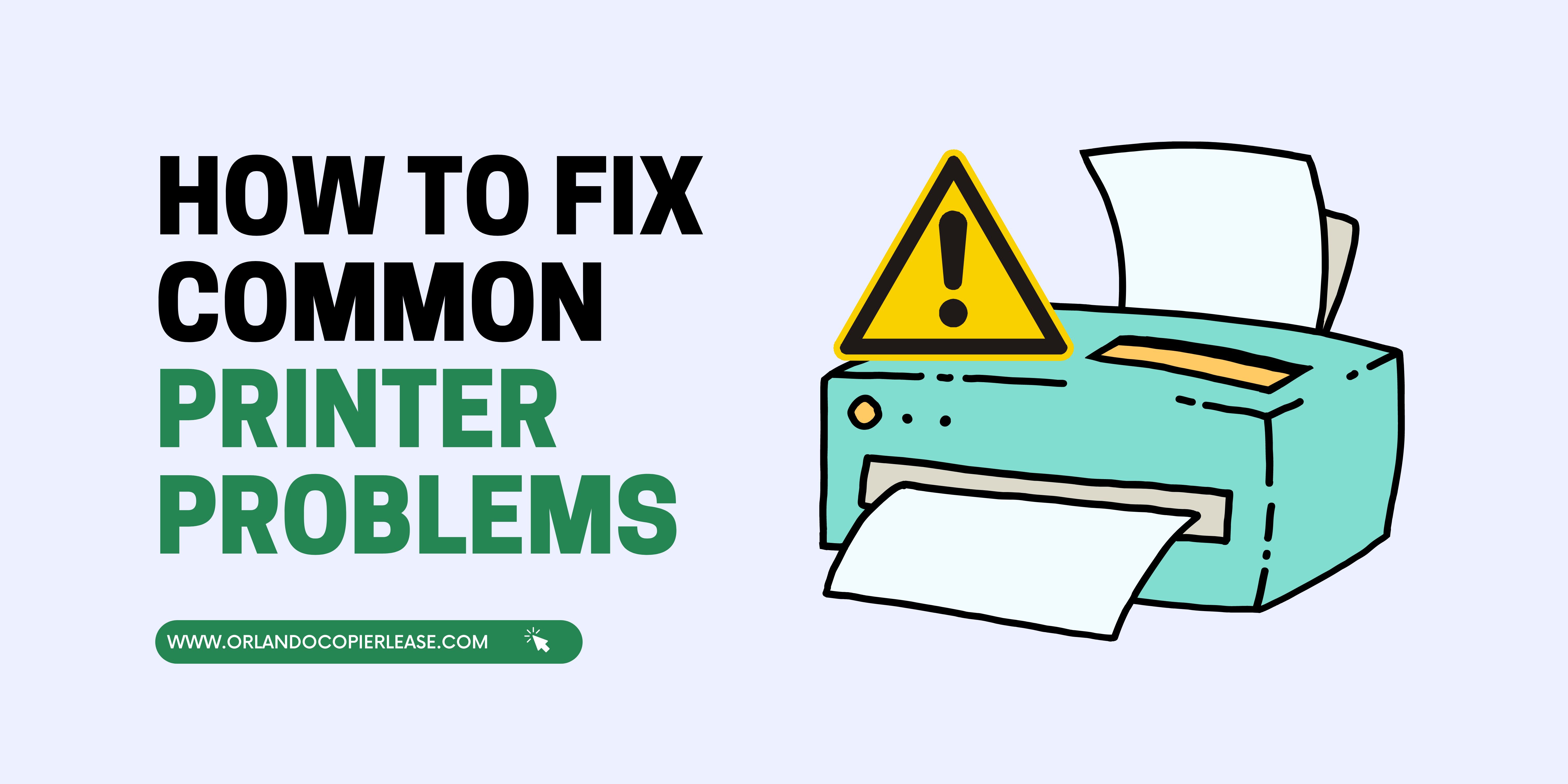 How to Fix Common Printer Problems